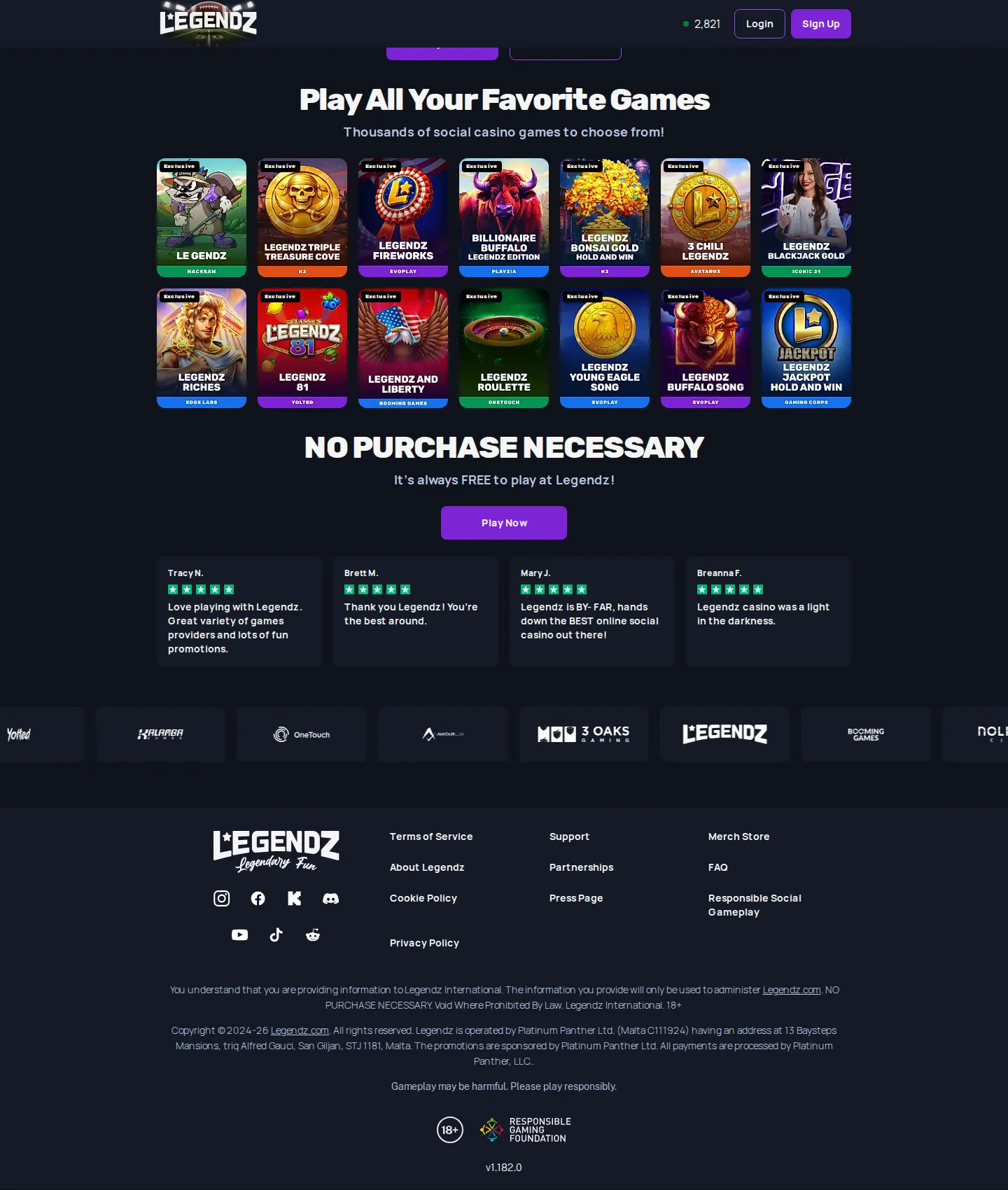Legendz lobby, captured by our team